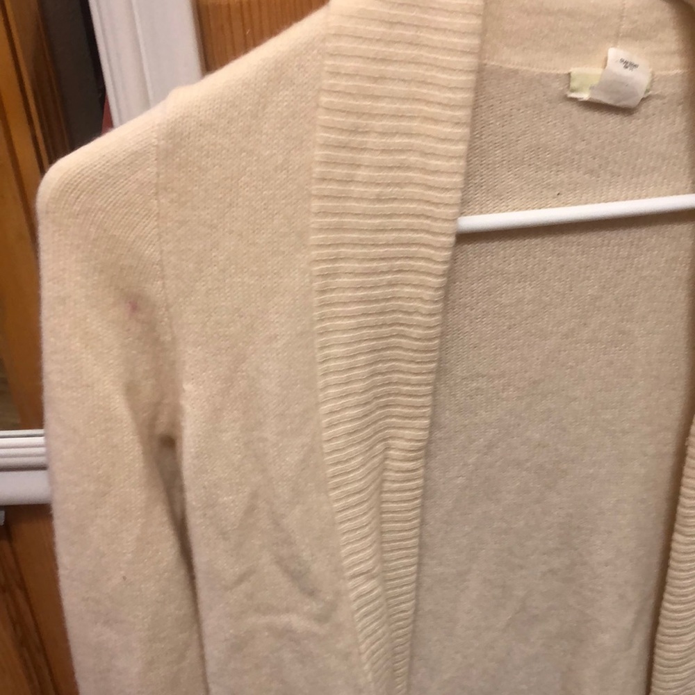 J crew cashmere sweater size S